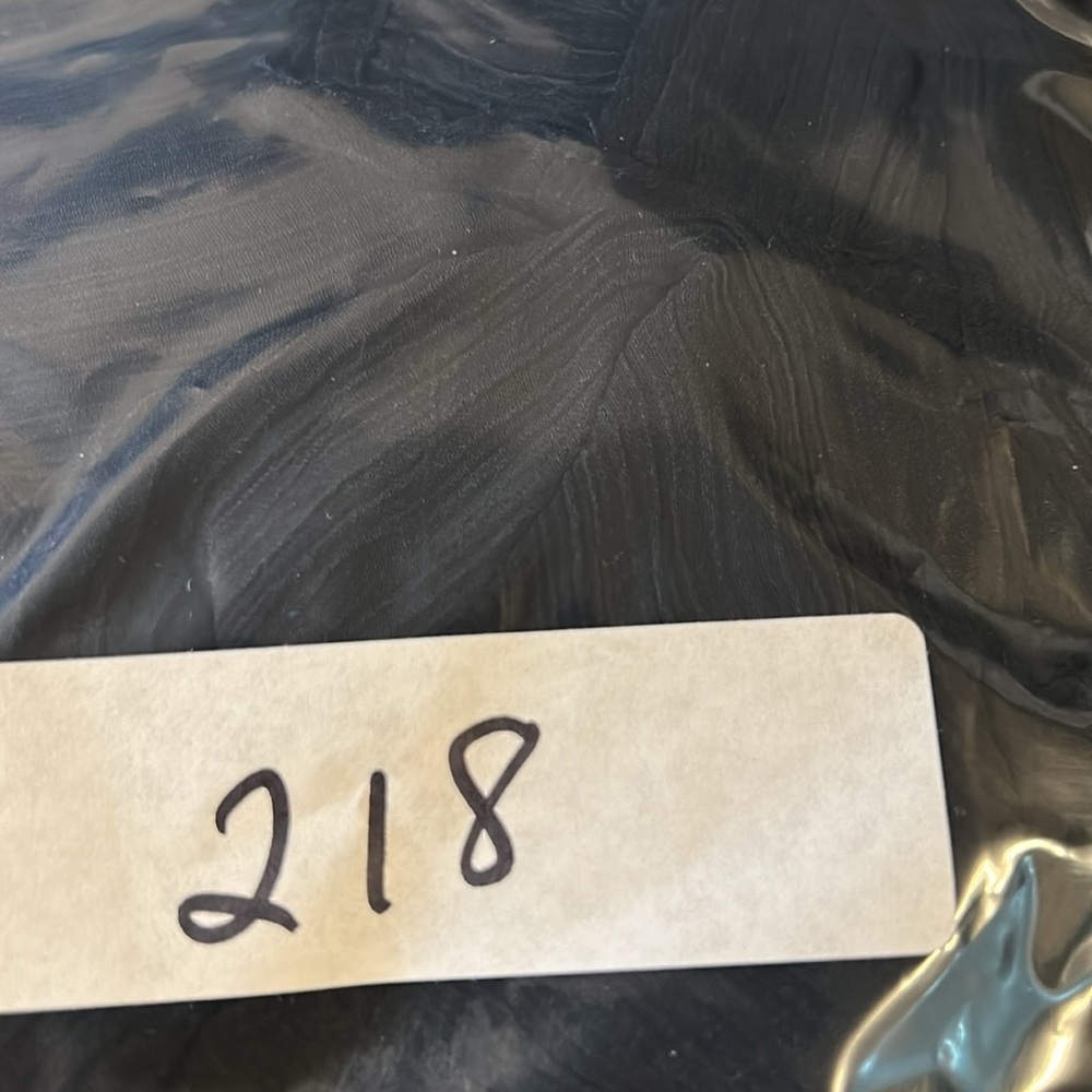J. CREW NWT Black Ruffle Button-up Crinkle Chiffon size 8 - Picture 9 of 9